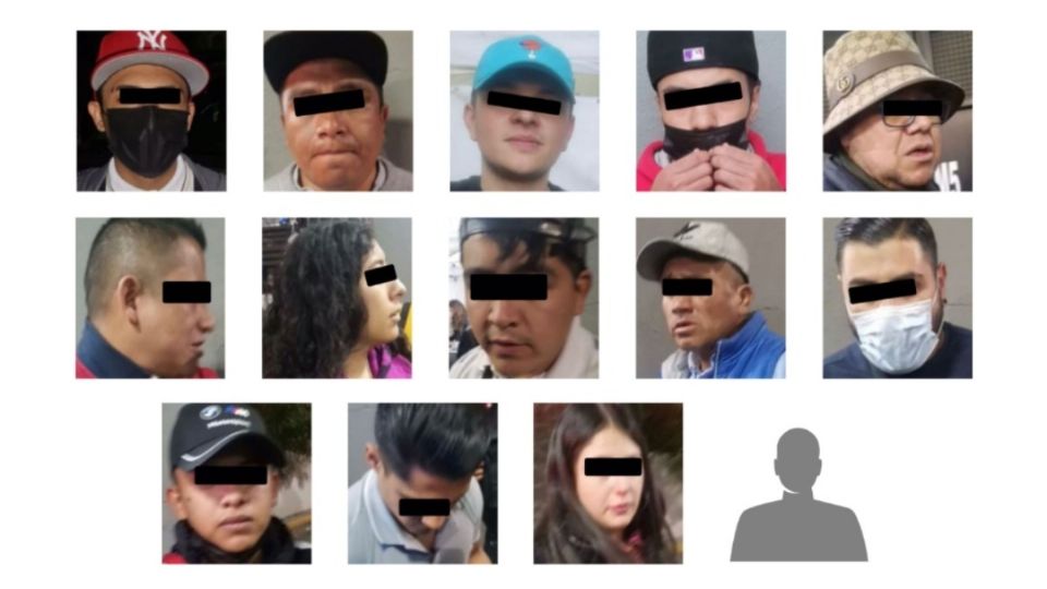 Entre los detenidos se encuentra una menor de edad