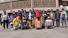 Ciclistas de Veracruz peregrinan a la Basílica de CDMX