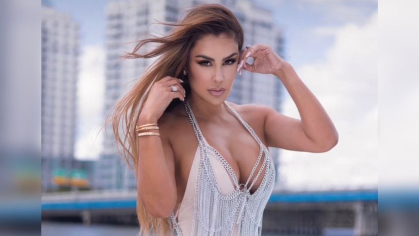 Desde un camastro, Ninel Conde eleva la temperatura con arriesgado micro bikini