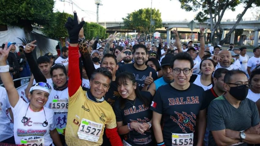 CDMX: concluye con éxito la 13ª  Carrera Internacional de 5 y 10 kilómetros en la Venustiano Carranza