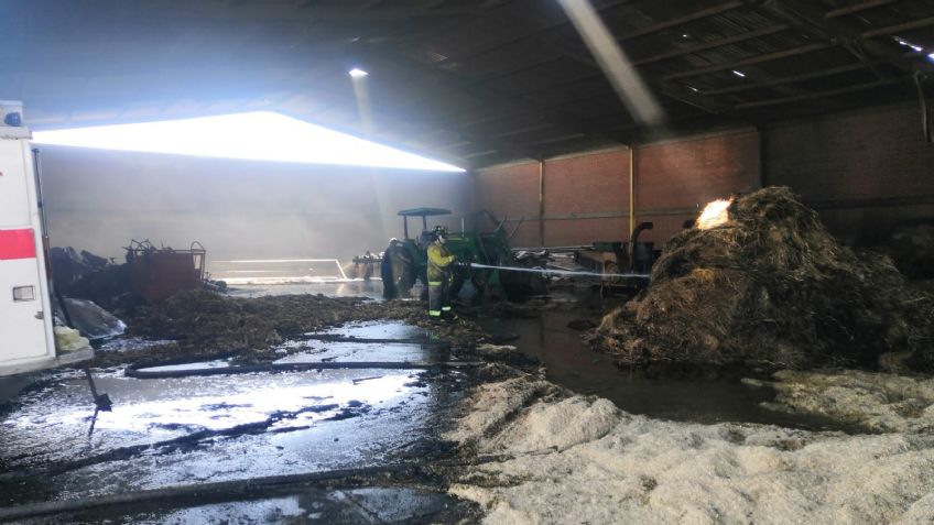 Incendio en bodega deja daños de aproximadamente 4 millones de pesos