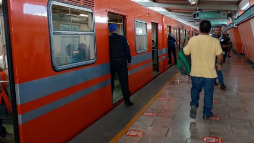 Metro CDMX Línea 4: normalizan el servicio y detienen a un hombre que estaba en las vías de la estación Morelos