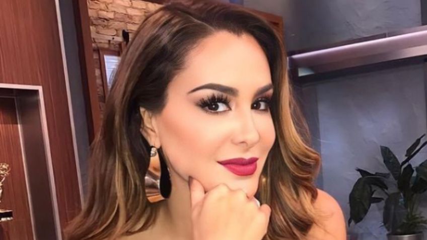 FOTO | Ninel Conde presume abdomen de acero con revelador escote y vestido de transparencias