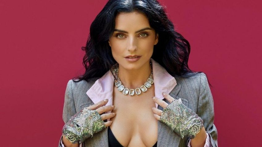 Aislinn Derbez arrasa con portada de revista en provocativa lencería