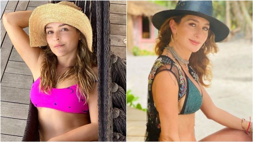 Desde la playa, Grettell Valdez y Geraldine Bazán suben la temperatura en ajustados bikinis