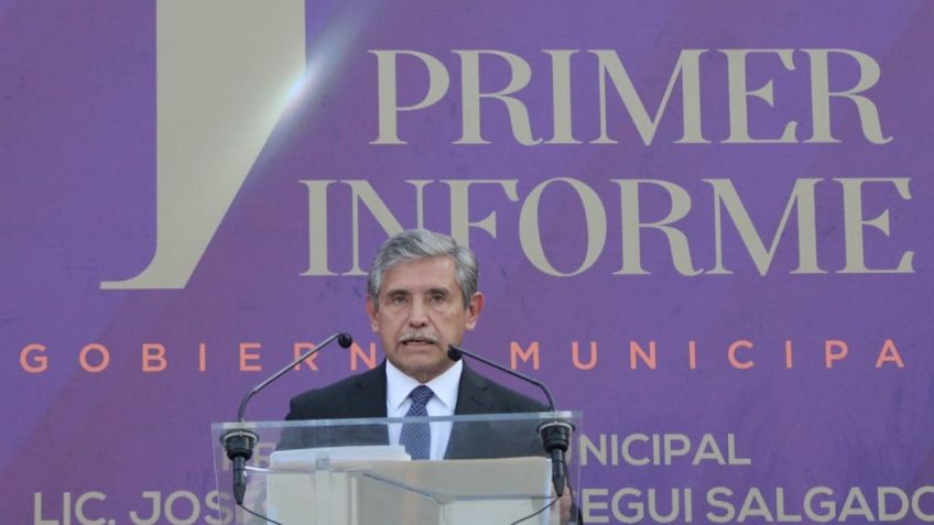 José Luis Urióstegui presenta su primer Informe de Gobierno