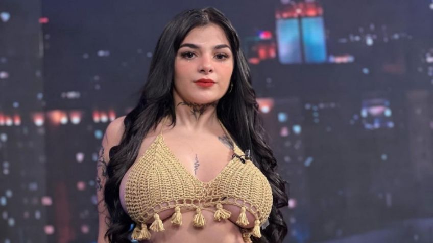 VIDEO | Karely Ruiz enciende las redes tras usar blusa con transparencias que dejó ver todos sus tatuajes