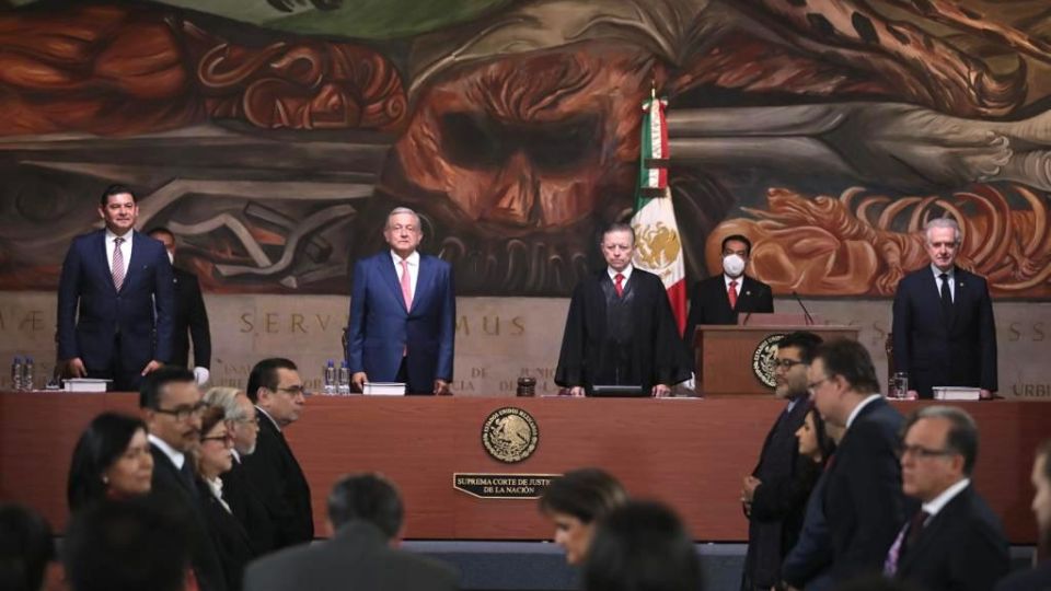 El presidente Andrés Manuel López Obrador fue invitado a presenciar el mensaje.