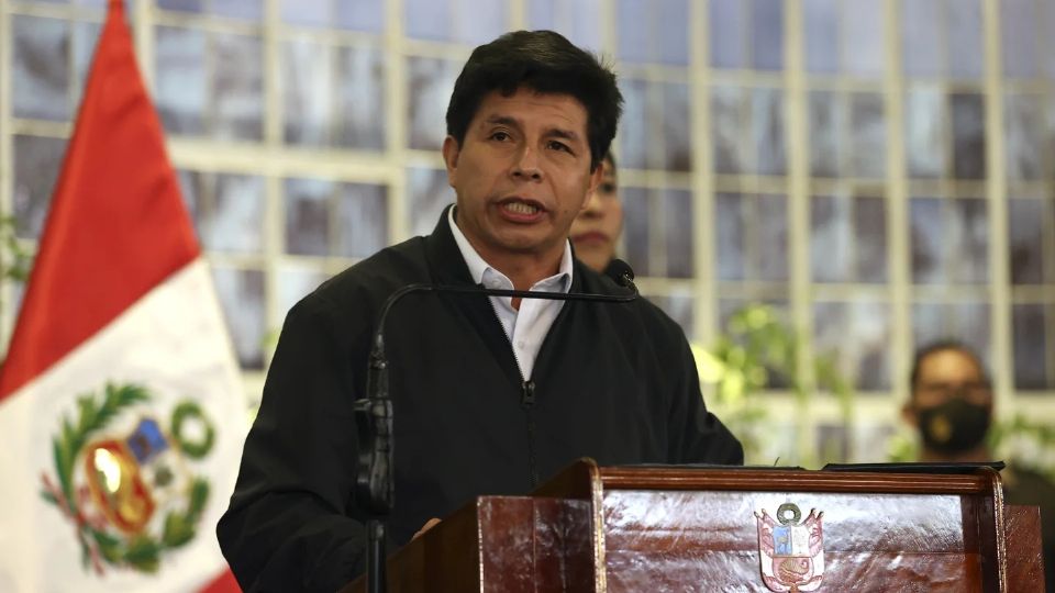 Pedro Castillo, expresidente de Perú.