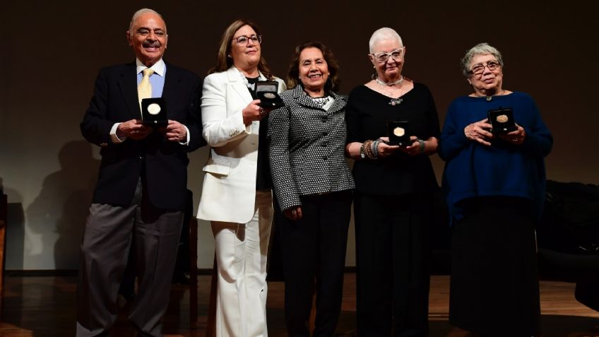 Reconocen el legado y trayectoria del talento mexicano con la Medalla Bellas Artes de Oro