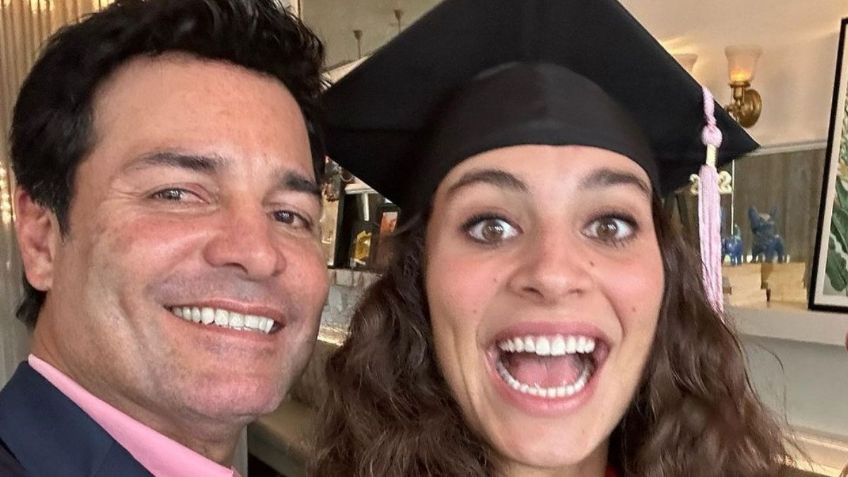 FOTOS | Chayanne celebra con orgullo la graduación de su hija, Isadora Figueroa