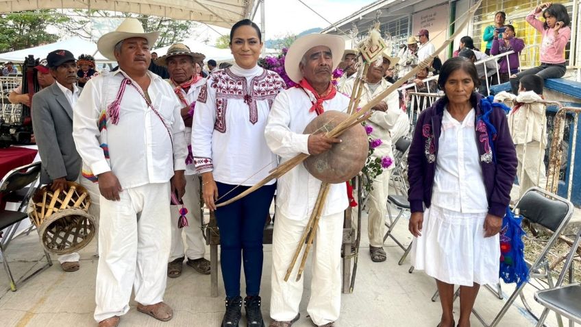 Ariadna Montiel acude a comunidad indígena de Durango como parte del Plan de Justicia del pueblo Au´Dam