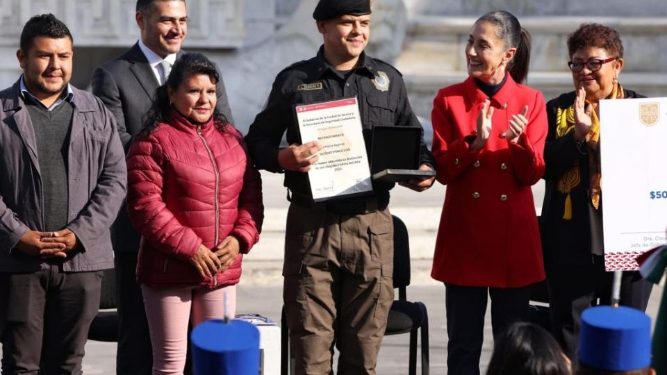 La líder de la capital reconoció el trabajo de Omar García Harfuch y Ernestina Godoy