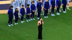 VIDEO: así entonó Lali Espósito el himno argentino en la final del Mundial