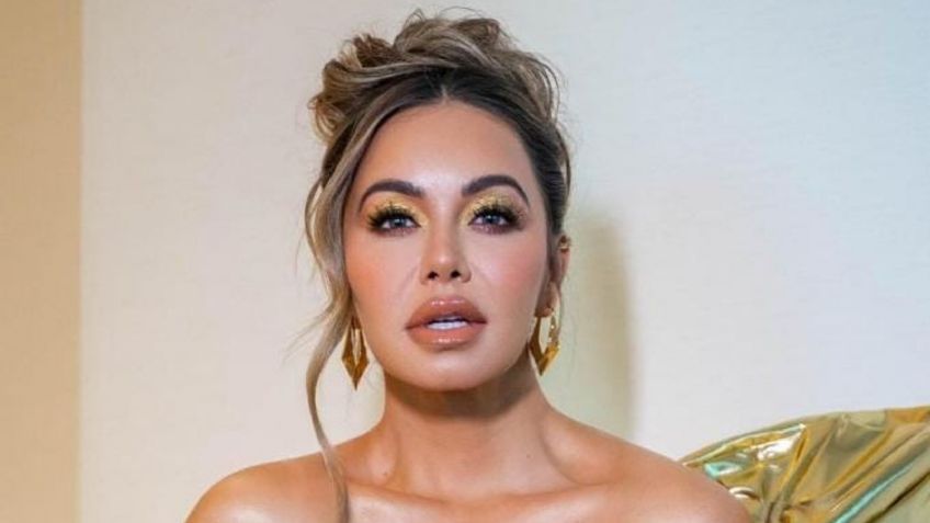 Chiquis Rivera eleva la temperatura con arriesgado look de látex rojo