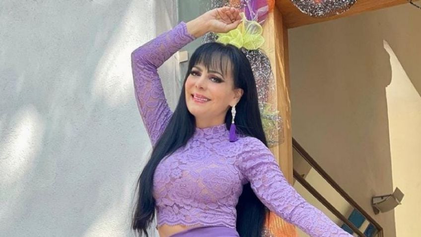 Desde el piso, Maribel Guardia impacta a sus 63 con arriesgado minivestido