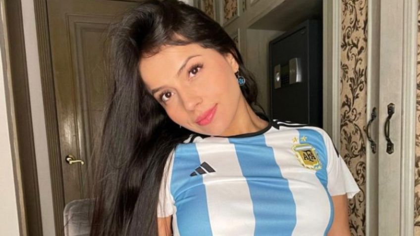 Aida Cortés sorprendió a todos con tan atrevido gesto para Messi