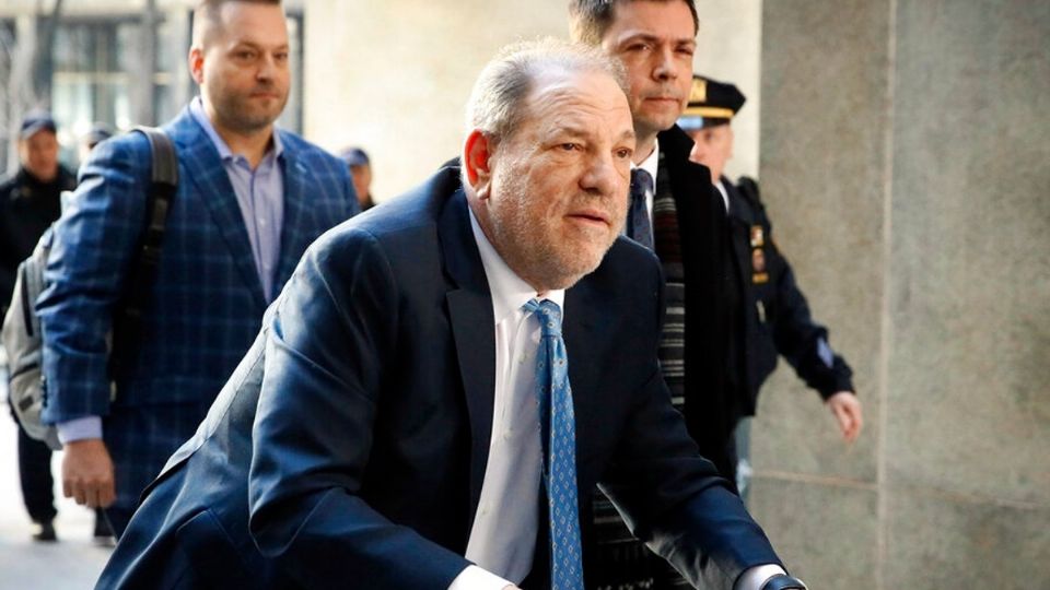 Harvey Weinstein es hallado culpable en Los Ángeles. Foto AP