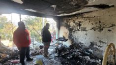 Otra vez en San Juan Ixhuatepec: las impactantes fotos de una explosión que dejó una familia herida