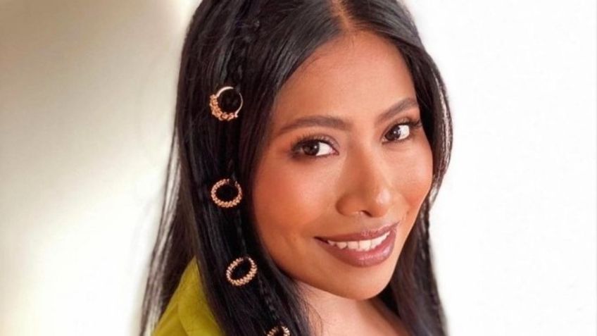 Yalitza Aparicio conquista al modelar con mini top metálico y bra off desde el Festival de Cine de Morelia