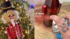 Realizan intercambio navideño de caguamas y video arrasa en TikTok