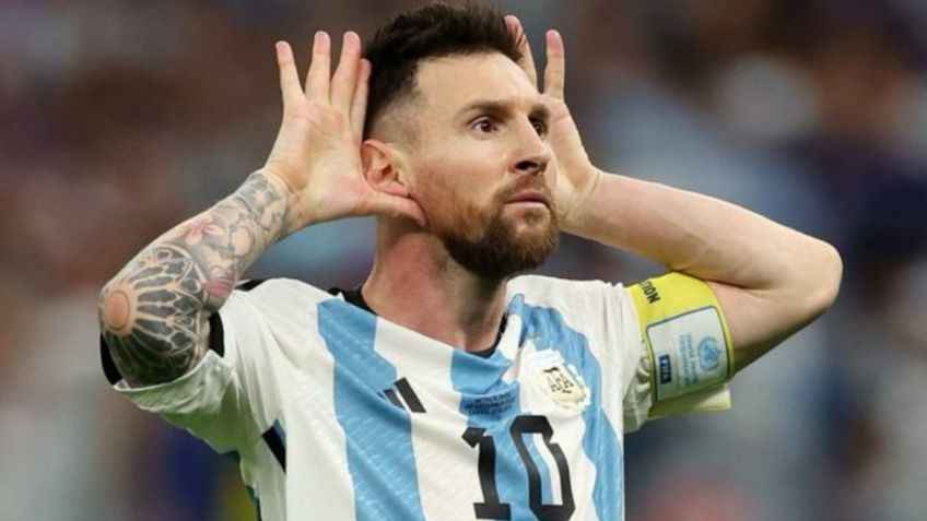 Messi | lanzan peluche inspirado en el campeón del mundo, dice la frase: "¿Qué mirá bobo?"