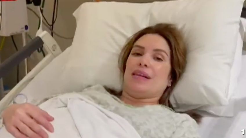 Andrea Escalona anuncia que hoy nacerá "Churrito", su primer hijo, va rumbo al hospital