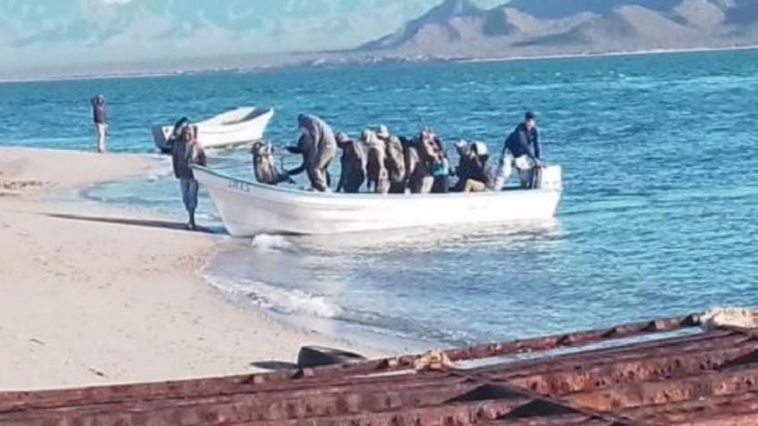 Sonora: encuentran con vida a siete pescadores extraviados hace casi una semana