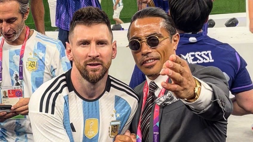 FOTOS: La FIFA investiga cómo Salt Bae pudo entrar a celebración de Argentina en Qatar 2022