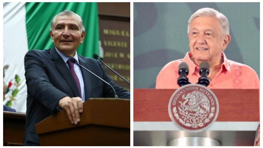 AMLO reconoce la trayectoria y profesionalismo de Adán Augusto López