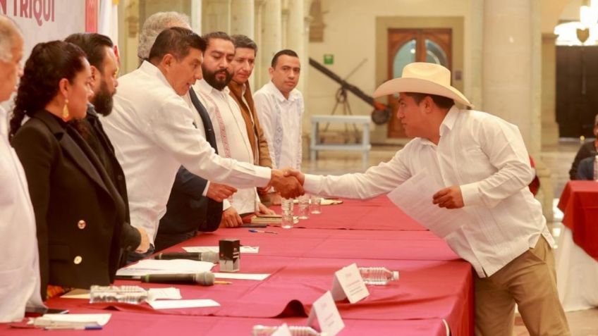 Oaxaca: instalan Mesa de Construcción de Paz con Justicia y Bienestar para la Nación Triqui