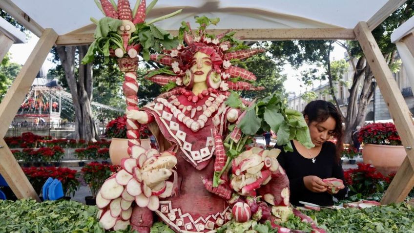 FOTOS: Oaxaca presumió a sus mejores artesanos en el regreso de la Noche de Rábanos