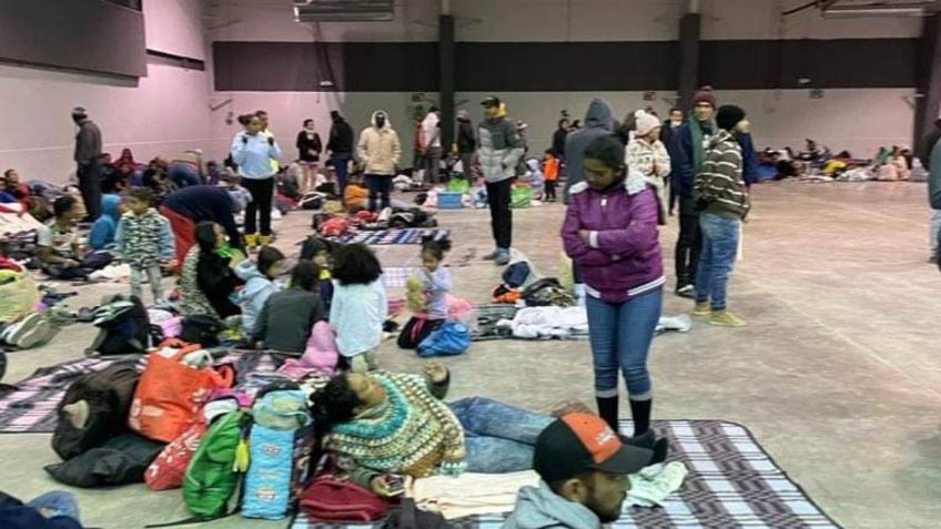 Cala el frío en Tamaulipas, van 3 mil refugiados, aunque algunos duermen en las calles