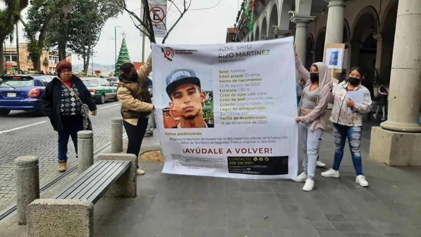 Veracruz: José lleva desaparecido desde el lunes, su familia bloquea las calles para pedir que lo encuentren