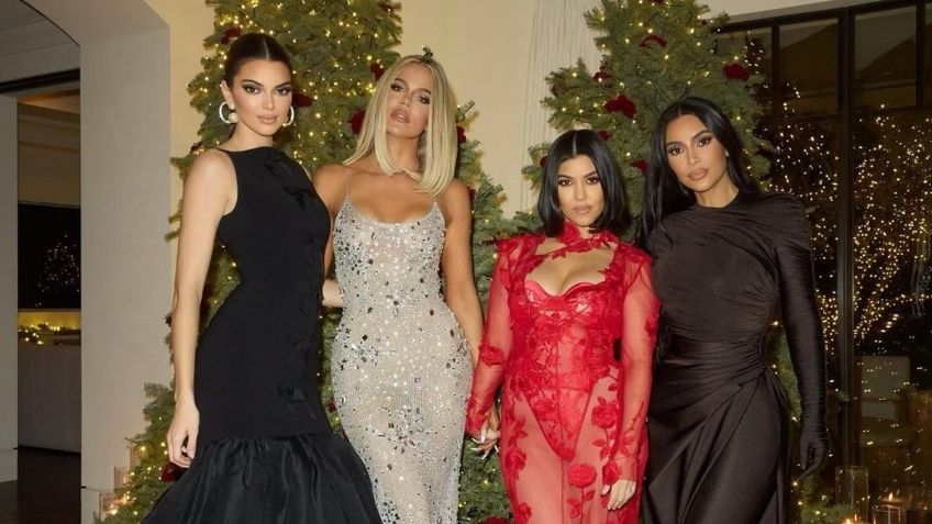 FOTOS: así fue la lujosa y excéntrica cena de navidad de las hermanas Kardashian Jenner