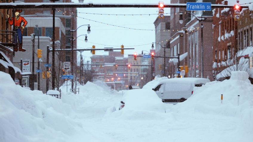 Tras tormenta de nieve, Buffalo es la localidad con mayor daño en Nueva York