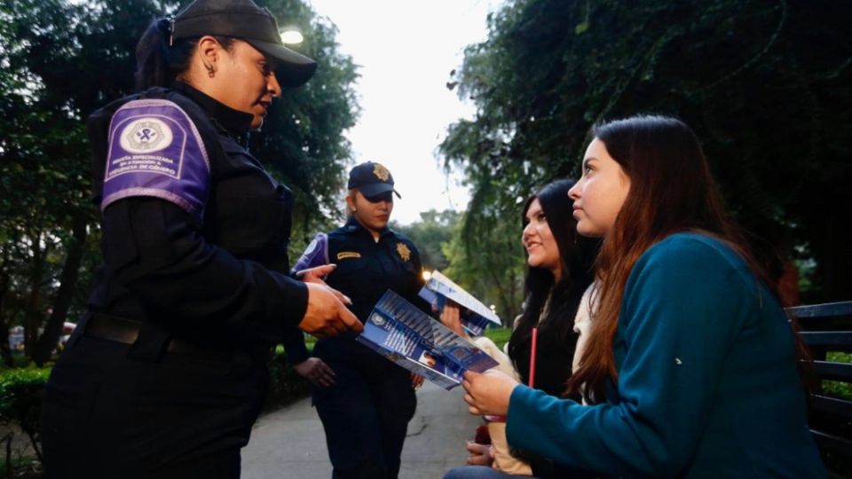 La policía de la CDMX se ha capacitado en llevar una perspectiva de género