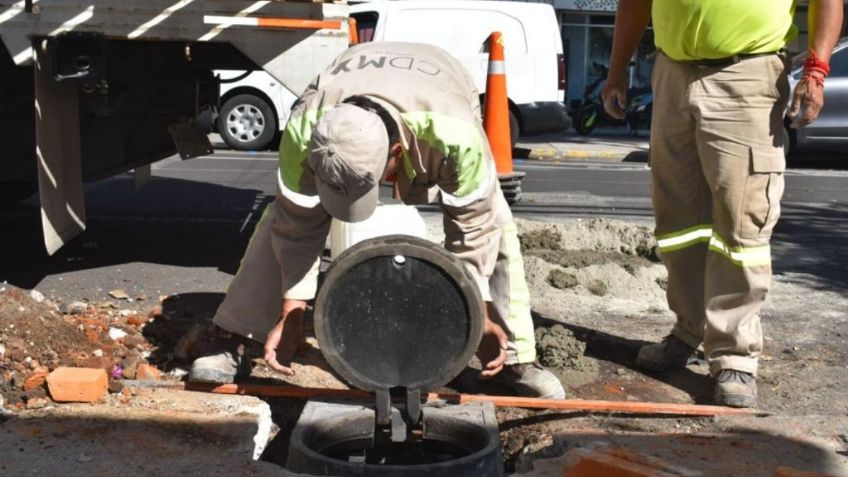 Sacmex CDMX atendió 50 reportes de coladeras faltantes en semana de cierre de 2022