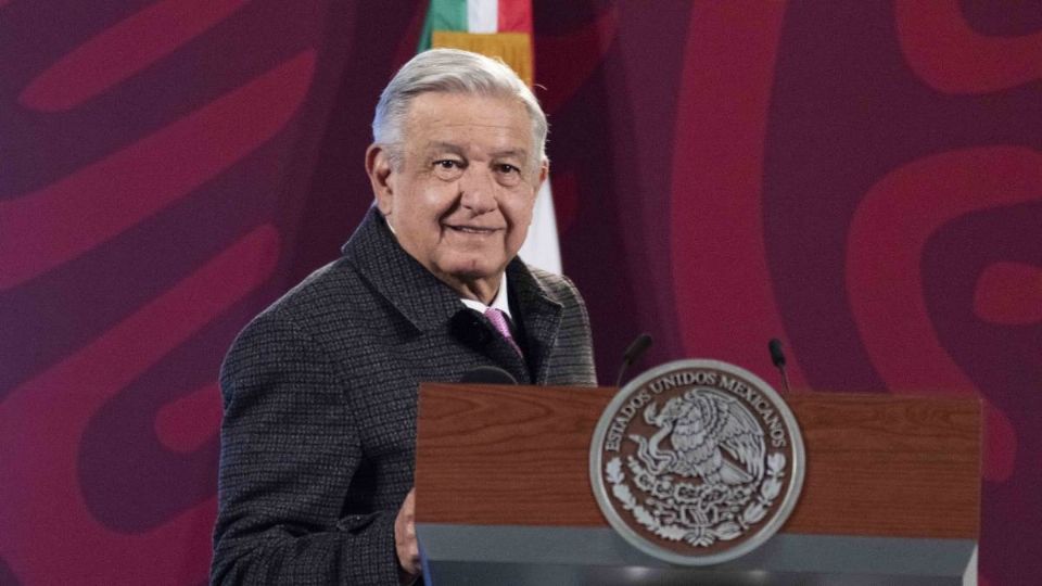 AMLO en la Mañanera.