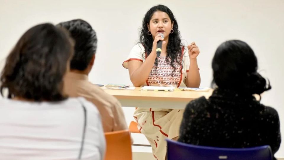 Nadia López explicó que el título también obedece a esta inspiración que toma del mar, un lugar en el que transcurre la infancia y juventud de la escritora