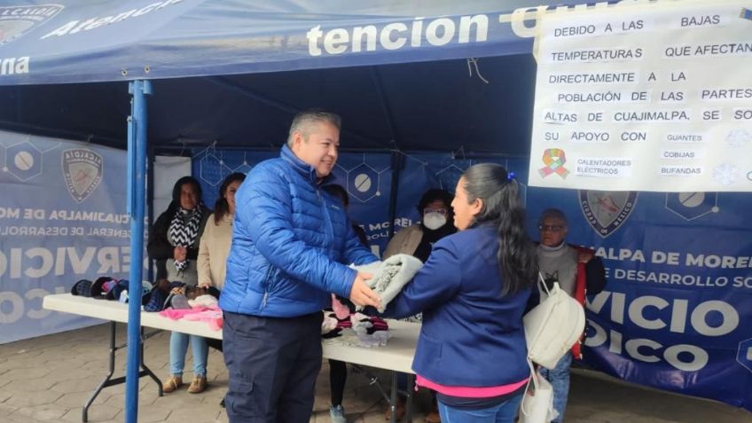 Cuajimalpa habilita albergue temporal y centro de acopio, ante bajas temperaturas