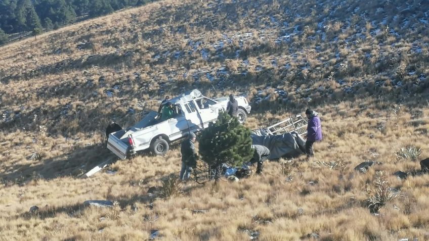 Tragedia en el Nevado de Toluca: una camioneta volcó y hay 15 turistas lesionados