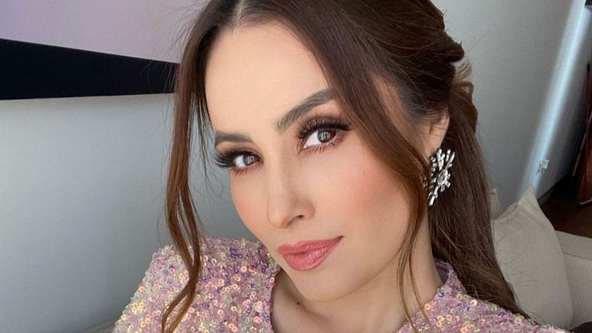 FOTOS | Cynthia Rodríguez se corona como la princesa más sensual con escotado vestido dorado