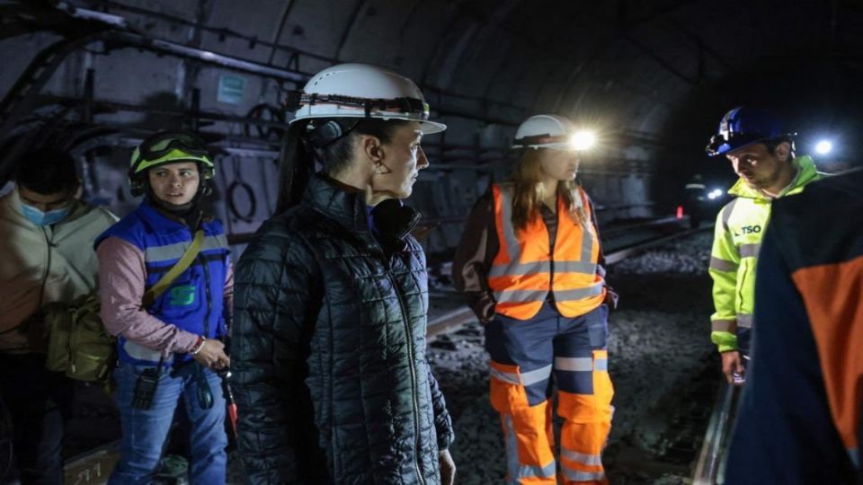 Claudia Sheinbaum invitó a la prensa a un recorrido en la Línea 12 del Metro