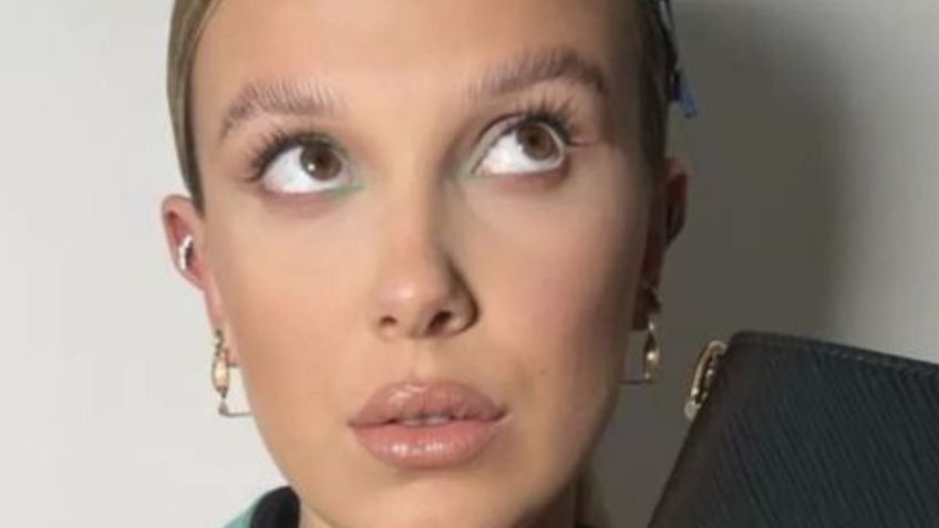 Desde el mar, Millie Bobby Brown voló la red con ajustado traje de baño