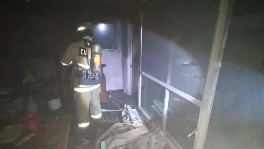 Se incendia vivienda en el fraccionamiento Colinas