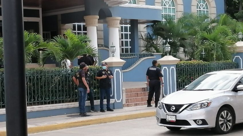 Yucatán: activan protocolo por sospecha de bomba en hotel de Mérida