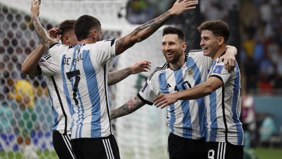 Messi abrió el marcador del encuentro.