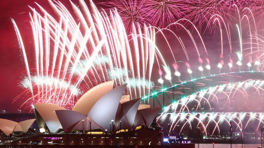 FOTOS: Australia recibe el 2023 con un espectáculo pirotécnico de Año Nuevo