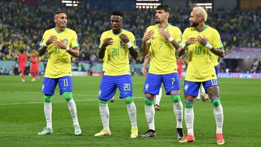 VIDEO: ¡Aparece el jogo bonito! Brasil le da un baile a Corea del Sur, así festejó sus goles